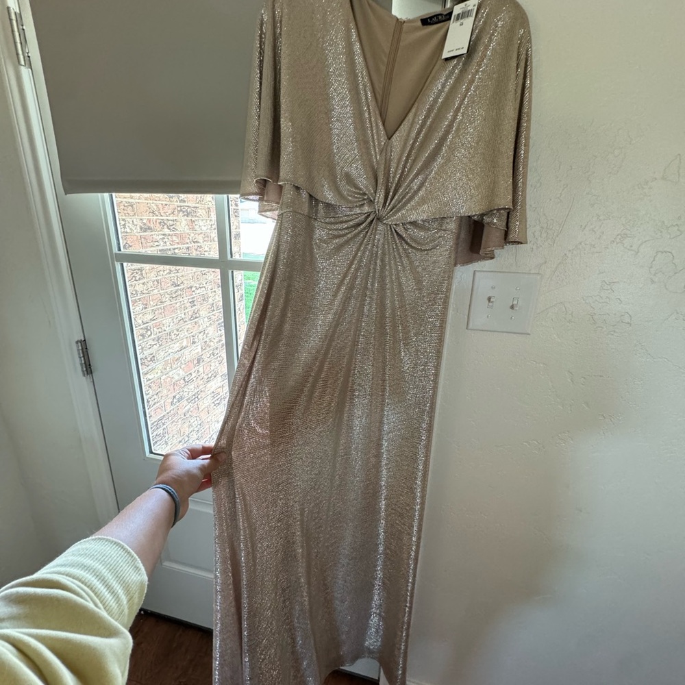 Ralph Lauren GOLD/TAN Dress